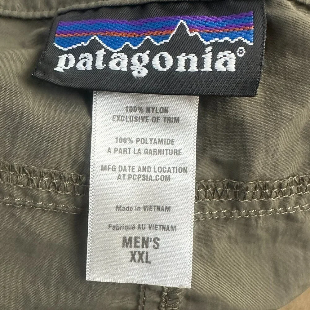PATAGONIA Home Water Shorts 7” in Basin Green - size XXL